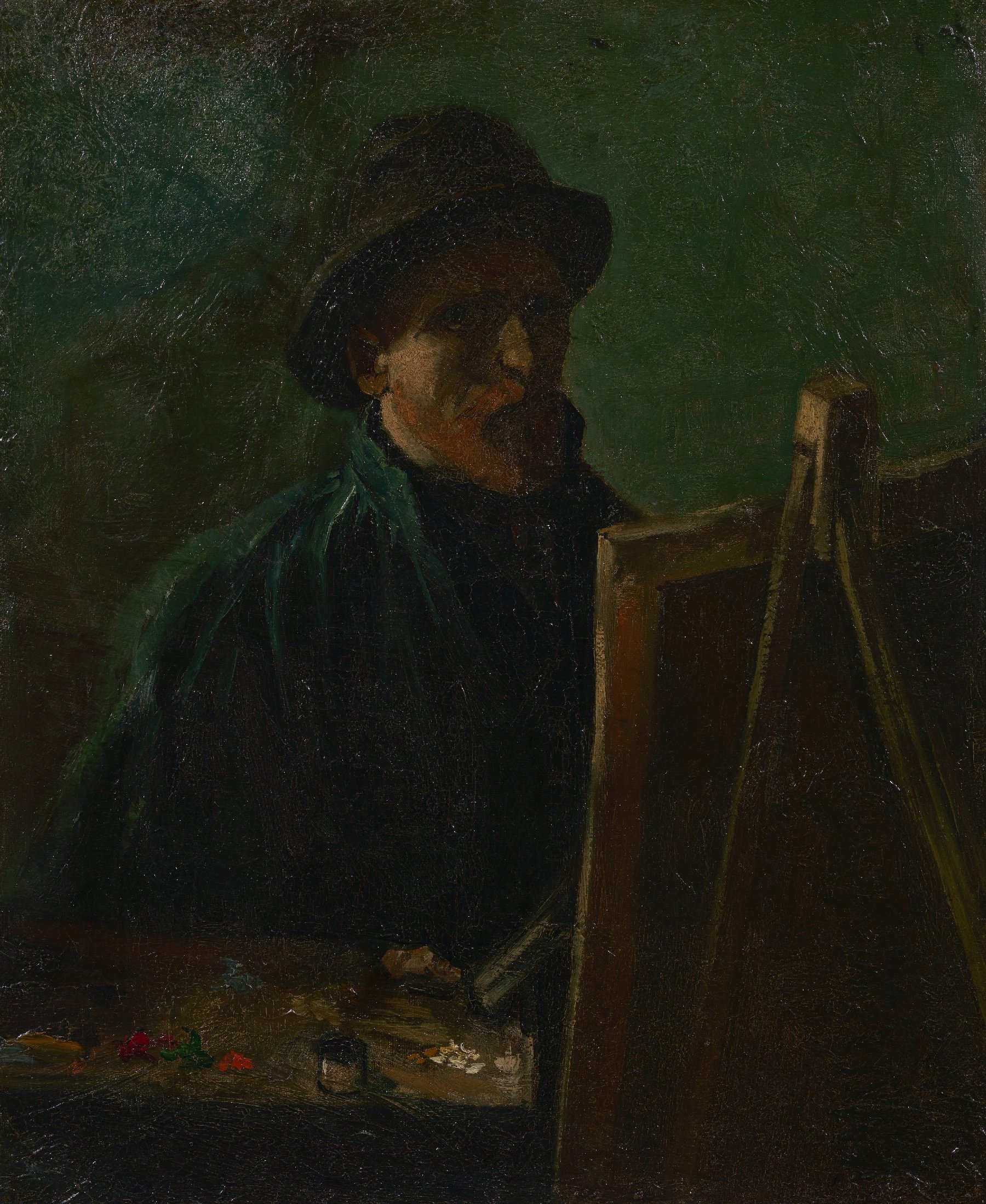Zelfportret als schilder Vincent van Gogh (1853 - 1890), Parijs, september-november 1886
