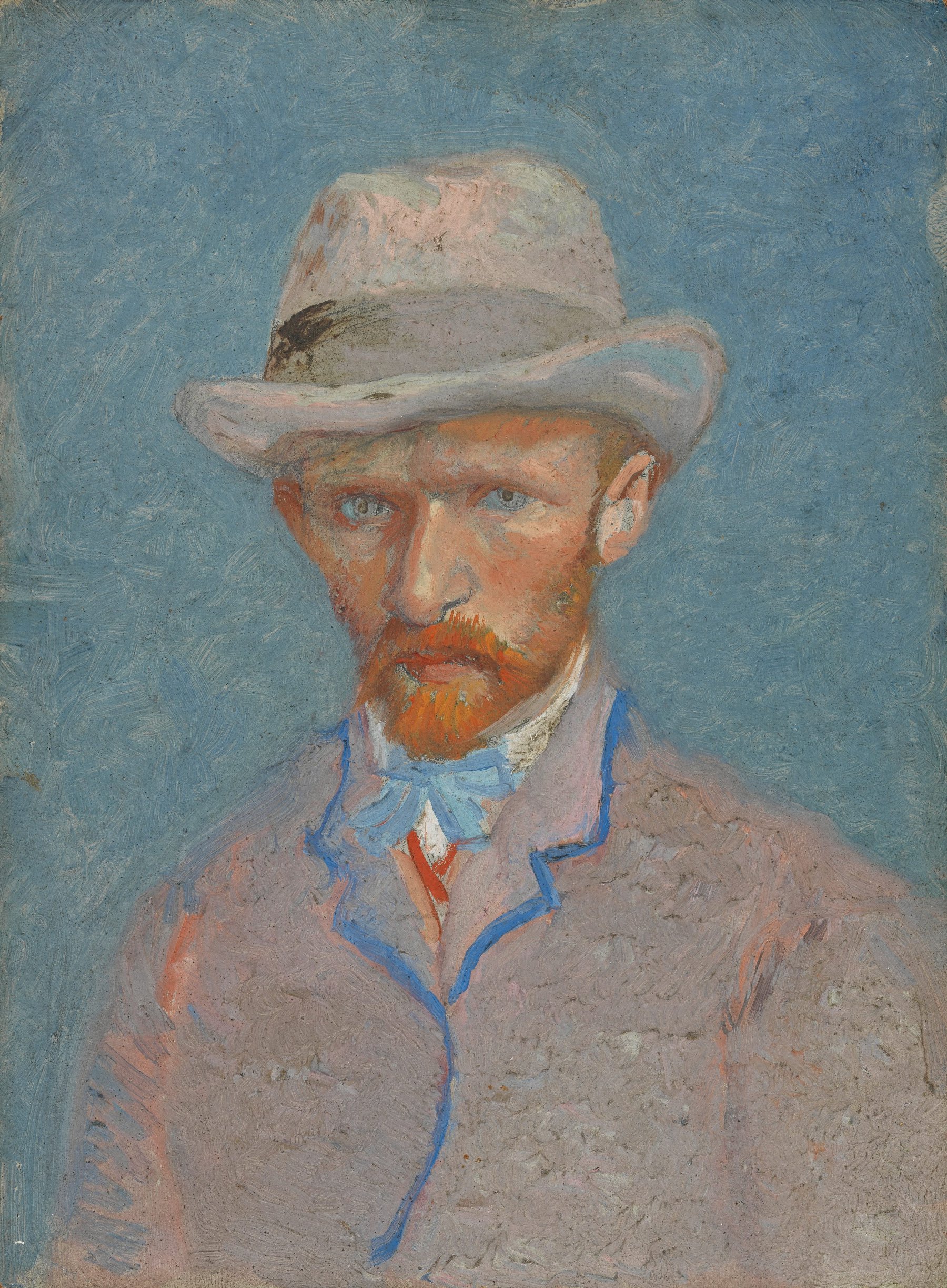 Zelfportret Vincent van Gogh (1853 - 1890), Parijs, zomer 1887