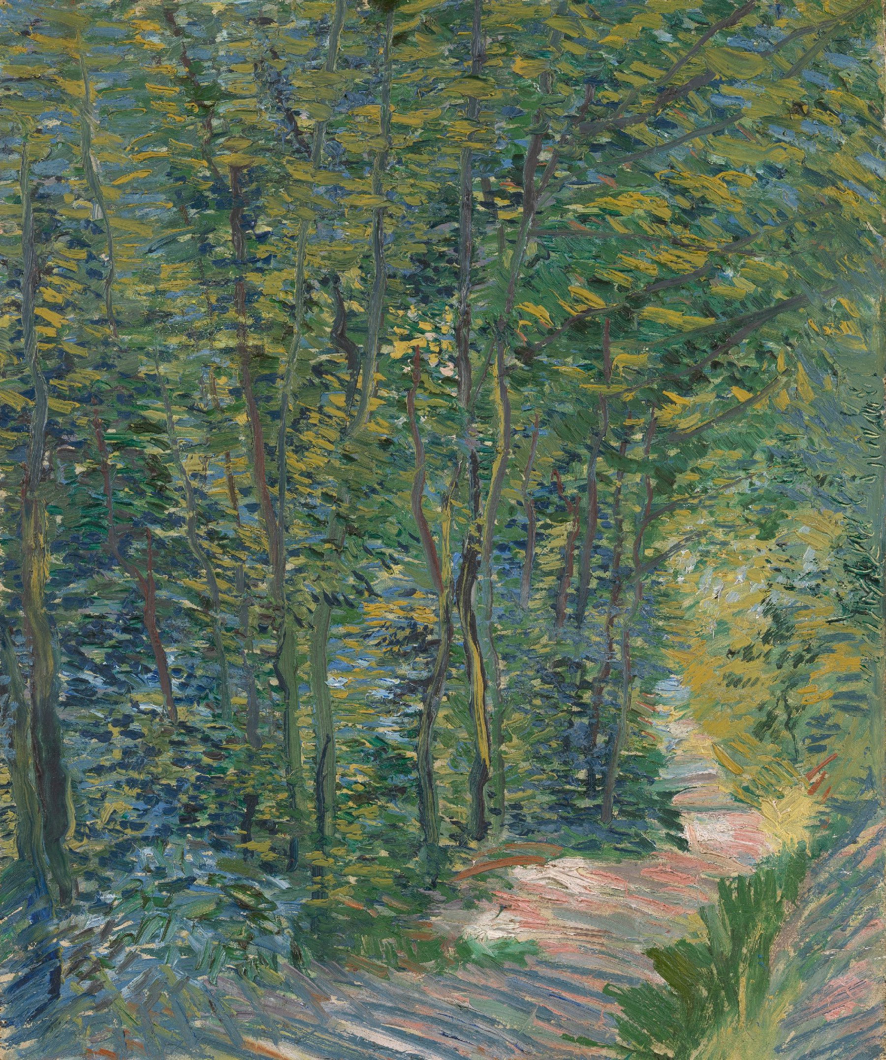 Bospad Vincent van Gogh (1853 - 1890), Parijs, mei-juli 1887