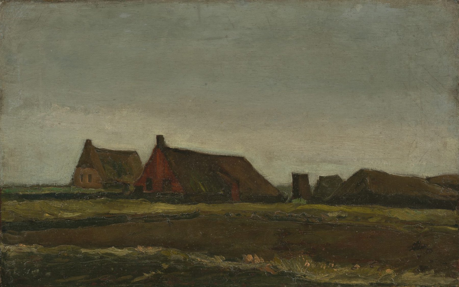 Hutten Vincent van Gogh (1853 - 1890), Nieuw Amsterdam, september-november 1883