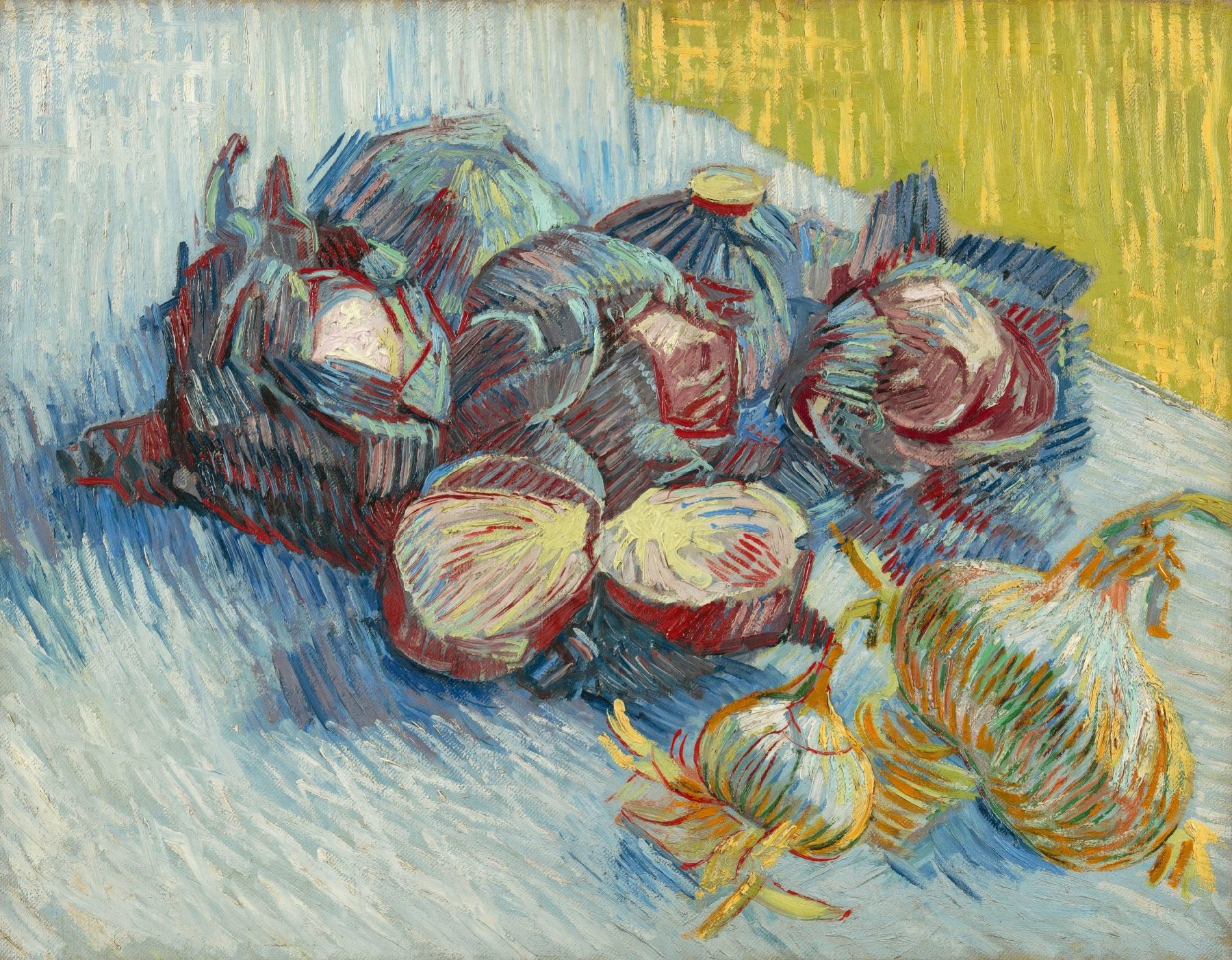 Rode kolen en knoflook Vincent van Gogh (1853 - 1890), Parijs, oktober-november 1887