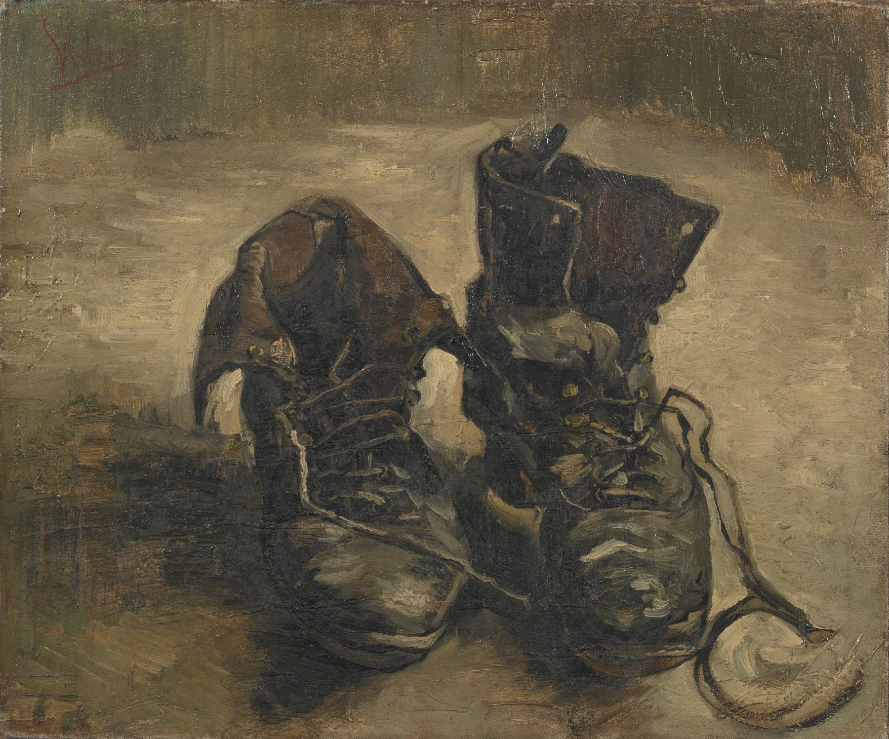 Schoenen Vincent van Gogh (1853 - 1890), Parijs, september-november 1886