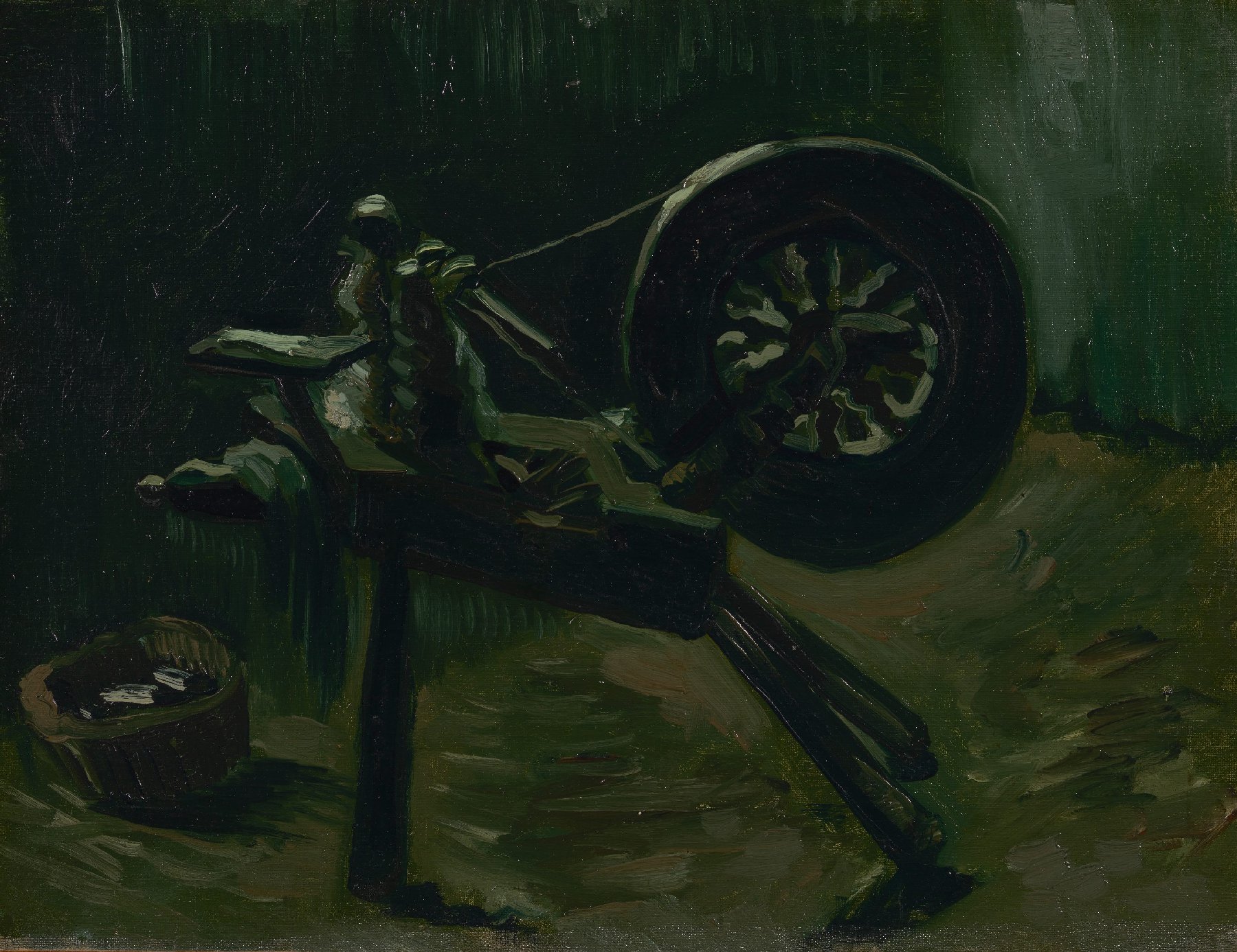 Spoelwiel Vincent van Gogh (1853 - 1890), Nuenen, maart-april 1885