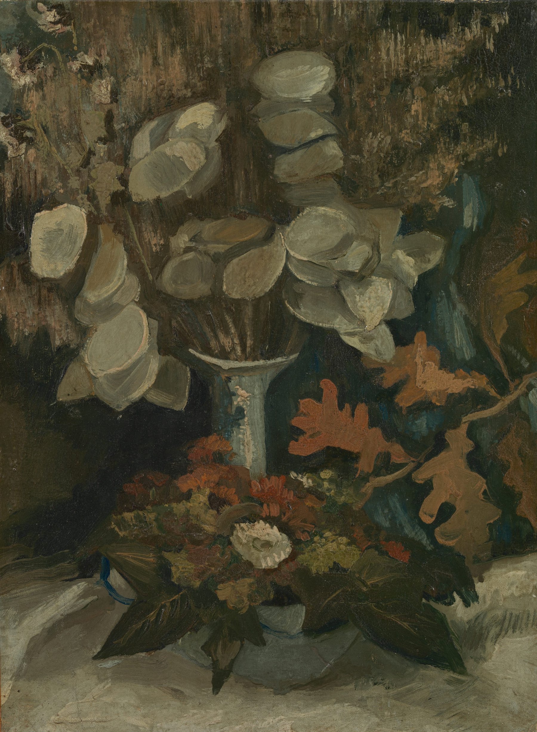 Vaas met judaspenningen Vincent van Gogh (1853 - 1890), Nuenen, herfst-winter 1884