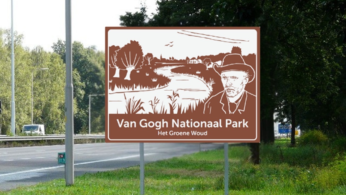 VG np Foto bord Van Gogh Nationaal Park nw juist 25