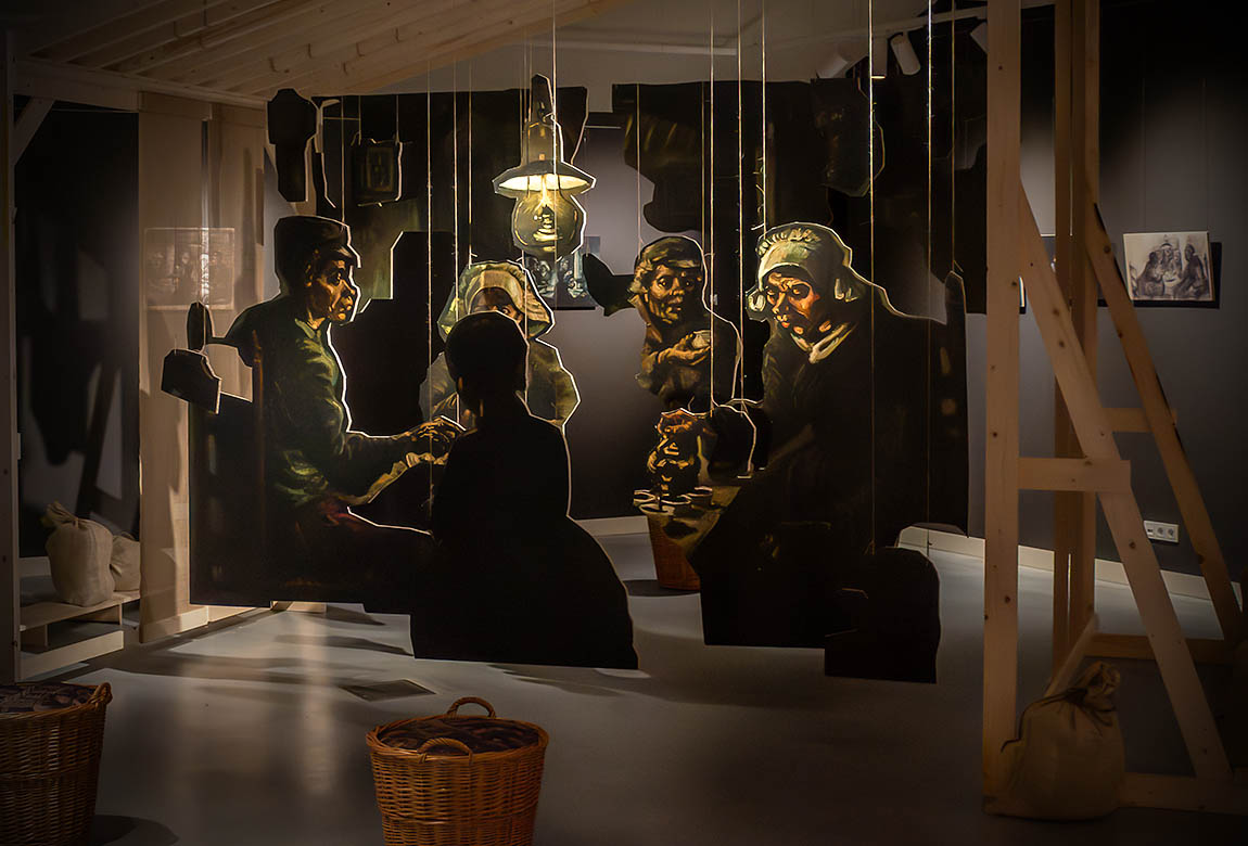 BC HvW 1. Schilderij uiteen. Foto Theo van Vijfeijken