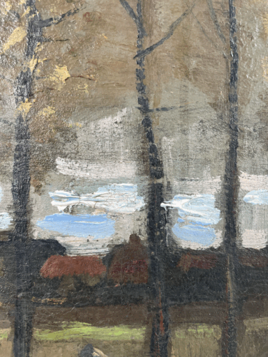 Detail van snelle toetsen toegevoegd door Van Gogh in Parijs eind 1886 384x512 1
